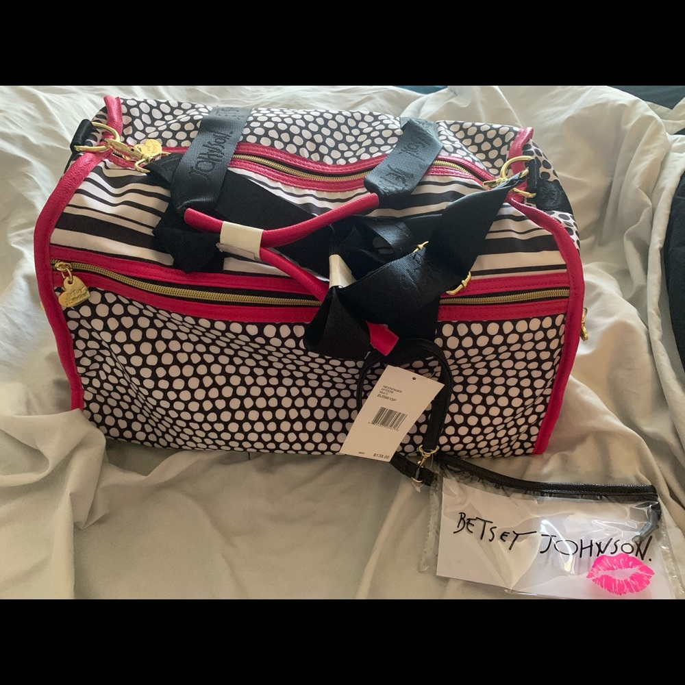 Betsey Johnson duffle
